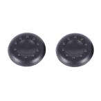 【並行輸入品】PS4 コントローラー 交換用 アナログスティックカバー 《ブラック》 2個1セット Xbox One 互換 キャップ .