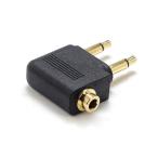 [ параллель импортные товары ] самолет внутри для 3.5mm двойной Jack изменение адаптер стерео Mini Jack наушники самолет LY-1015B.