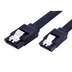 【並行輸入品】6Gbps対応 SATA3.0ケーブル 40cm 《ブラック》 SATAケーブル シリアルATA 26AWG .