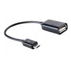 【並行輸入品】OTGケーブル Mirco USB オス - USB A メス USBホスト変換アダプター  .