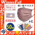 マスク 平ゴム 不織布 50枚セット 使い捨て 耳痛くない 男女兼用 対策 防塵 花粉 飛沫感染 三層構造 大人用 通気性 快適