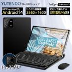 タブレット 8GB+256GB 10インチ Wi-Fiモデル 超高解像度 2560*1600 pc 本体 大画面 GPS 通話対応 android14 IPS液晶 軽量 在宅勤務 ネット授業 動画視聴