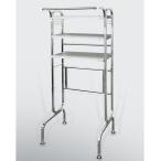 ショッピングLRG 伸縮式ランドリーラック3段 ランドリー サニタリー収納 ランドリー収納 LRG-903 完成品 LUGSJAPAN 燕三条製 ガルバリウム 日本製 ラック 伸縮