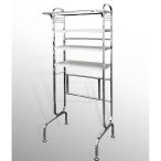 ショッピングLRG ＼レビューでプレゼント／伸縮式ランドリーラック4段 ランドリー サニタリー収納 ランドリー収納 LRG-904 完成品 LUGSJAPAN 燕三条製 ガルバリウム 日本製 ラッ