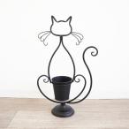 ＼レビューでプレゼント／プランター鉢カバーフラワーベースネコガーデニング農...