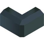 【メール便対応】マサル工業　ニュー・エフモール付属品　デズミ　０号　ブラック　【品番：SFMD0W】