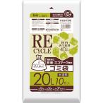 ハウスホールドジャパン（HHJ）　容量エコマーク入ゴミ袋半透明２０Ｌ　１０枚０．０１２　【品番：GZ23】
