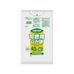 日本サニパック（sanipak）　船橋市 可燃用ごみ袋 45L 半透明 10枚 0.025mm　【品番：GJ4】