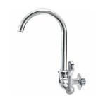 SANEI　厨房用横形ツル首自在水栓（共用形) 　【品番：A2316-13】