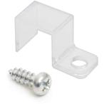 スガツネ工業　SUGATSUNE　（２２００５５６１５）ＬＥＤ−ＴＡＰＥ−Ｆ−ＢＫＴ棚下取付ブラケット（オプション品）　【品番：LED-TAPE-F-BKT】
