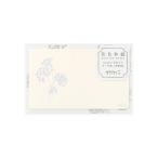 【メール便対応】デザインフィル　ミドリ　花色和紙 ミニカードセット　白　【品番：88788006】