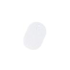 【メール便対応】ソニック　番号札 大 無地 5個入　白　【品番：NF-741-W】