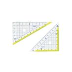 【メール便対応】ソニック　楽しく学習 三角定規 10cm　【品番：SN-798】