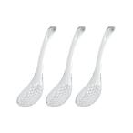 曙産業　しずくレンゲ穴あき 3本セット　クリア　【品番：TW-3744】
