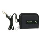 【メール便対応】クツワ　PUMA　ラウンドファスナーウォレット　ブラック　【品番：PM384BK】