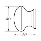  высокий logic 17733na поли ручка регулировки 40mm ткань 1 штук [ номер товара :17733]