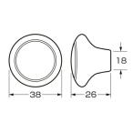  высокий logic 17877 ручка регулировки 101WGR 38mm 1 штук [ номер товара :17877]
