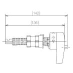 TOTOre рукоятка-перекладина [ номер товара :HH07140S]