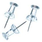 [ ликвидация запасов ][ почтовая доставка соответствует ]be Roth (VEROS)daruma канцелярская кнопка 15шт.@ прозрачный [ номер товара :DC-108]