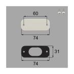 [ почтовая доставка соответствует ]LIXIL(to вынос руля ) дождь .... материал белый [ номер товара :W-V832-PTAB]