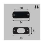 [ почтовая доставка соответствует ]LIXIL(to вынос руля ) дождь .... материал черный [ номер товара :T-V832-PTAB]