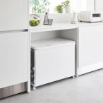 ショッピング分別 山崎実業　蓋付き目隠し分別ダストワゴン タワー 45L 3分別 ホワイト 4903208018227　【品番：01822】