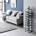 山崎実業　天板付きボトルストッカー タワー 8段 ブラック 4903208014922　【品番：01492】