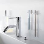 [ почтовая доставка соответствует ] Yamazaki реальный индустрия плёнка крюк зубная щетка держатель tower одиночный 2 штук комплект белый 4903208100335 [ номер товара :10033]