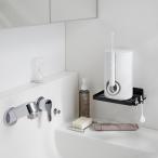  Yamazaki реальный индустрия wall уход за полостью рта мойка контейнер место хранения подставка tower камень .. панель стена соответствует черный 4903208102223 [ номер товара :10222]