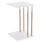 山崎実業　差し込みサイドテーブル プレーン　ホワイト　【品番：04803】