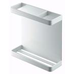 山崎実業　マグネットラップホルダー タワー　ホワイト　【品番：07121】