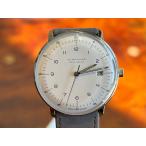 ユンハンス 腕時計 マックスビル バイユンハンス メガソーラー 多周波電波式ソーラームーブメント搭載 max bill mega solar 38mm 059 2021 02 正規輸入商品