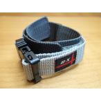 14mm〜 20mm 時計バンド (腕時計) ベルト ナイロン 合成繊維 グレー グレー/濃グレー