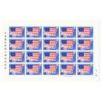 記念切手 天皇皇后両陛下御訪米記念 米国国旗と桜 昭和50年 1975年 20円切手シート
