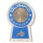  Sapporo зима Olympic память 100 иен белый медная монета в кейсе 