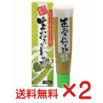 国産本わさび　国産生おろしわさび   【４０ｇ×2個 コンパクト薄型・送料無料 】