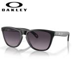 日本正規品 オークリー （OAKLEY） サングラス フロッグスキン FROGSKINS OO9245-D054 【Matte Black】【Prizm Grey Gradient】【Frogskins】