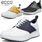 ECCO エコー ゴルフ シューズ 102854 ECCO GOLF S-CASUAL ECCO-TEX S-カジュアル スパイクレス メンズ 紐 シューレース ゴルフシューズ 男性用