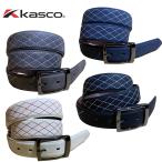 ショッピングベルト キャスコ ベルト アーガイル ステッチ KBT-2345NF メンズ 男性用 【Kasco】【BELT】【限定】