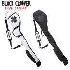  черный clover BLACK CLOVER Golf club case BA5MGZ18 BC urban club case [ Club inserting ][ Golf сумка ]Black Clover