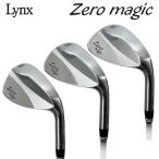Lynx リンクス Zero magic ゼロマジック ウェッジ オリジナル スチールシャフト IOMIC 松山英樹選手優勝記念 グリップ装着 ゼロバウンス【ウェッヂ】【LYNX】【L