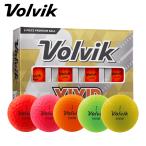 Volvik 2022年モデル VIVID 1ダース（12球）【VOLVIK】【ボルビック】【ビビッド】【マット】【ゴルフボール】【2022年】
