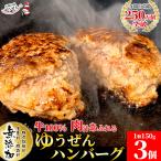 ハンバーグ 惣菜 冷凍 肉 惣菜 牛肉 無添加 ゆうぜんハンバーグ 150ｇ×3個入 人気 お弁当 おかず グルメ