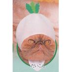 かわいいかわいい ねこ野菜ちゃん ねこのかぶりもの 第17弾 3：だいこん 奇譚クラブ ガチャポン ガチャガチャ ガシャポン