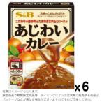 S&B あじわいカレー 辛口 170gx6個set【賞味5ヶ月以上】S