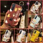 Xperia 10 III ケース 6.0インチ SO-52B SOG04 スマホケース 保護カバー ソフト シリコン tpu バンパー タンドタイプ 耐衝撃 かわいい チェーン付き