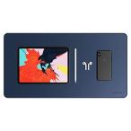 Satechi Ecoレザー デスクメイト デスクマット 漆塗りやニス塗装の木製デスクにも可 (60x30cm) (ブルー)