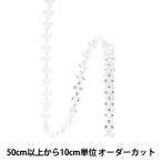 【数量5から】 手芸ブレード 『ラインストーンブレード TR7810 幅約6mm 01番色』