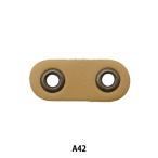 手芸金具 『牛革ブタハナストッパー A42 AZP6533』