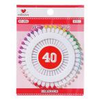 待ち針 『パールカラーピン 40本入り 07-350』 KAWAGUCHI カワグチ 河口